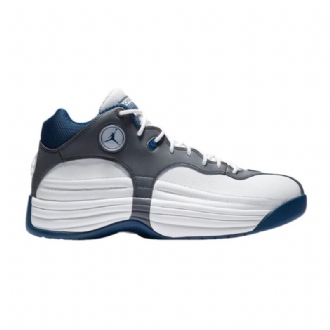 Air Jordan Jumpman Team 1 Fehér Kék Szürke Férfi Cipő