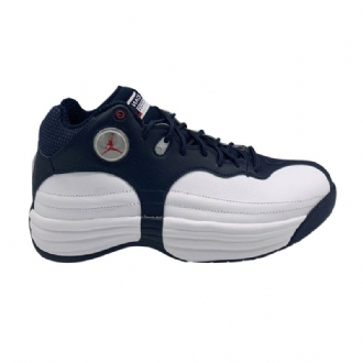 Air Jordan Jumpman Team 1 Fehér Sötétkék Piros Férfi Cipő