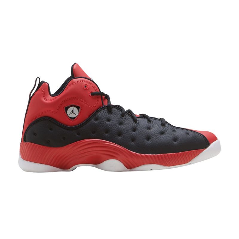Air Jordan Jumpman Team 2 Fekete Piros Fehér Férfi Cipő
