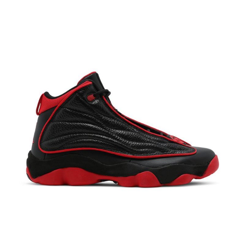 Air Jordan Pro Erős Fekete Piros Férfi Cipő