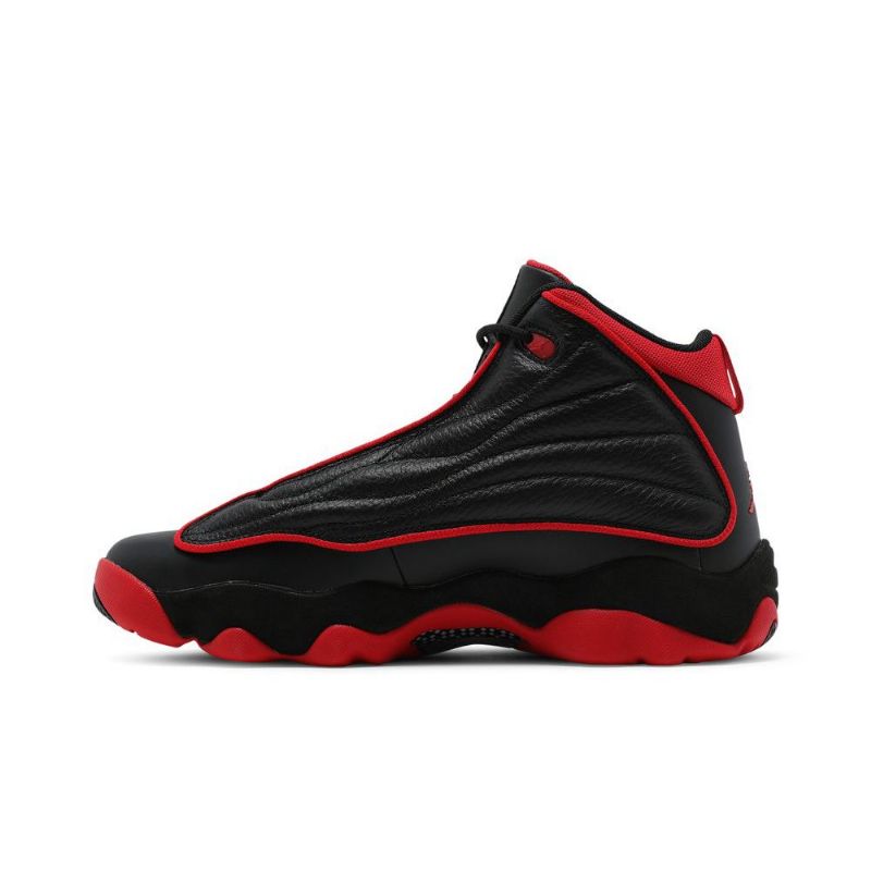 Air Jordan Pro Erős Fekete Piros Férfi Cipő