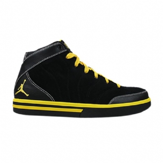 Air Jordan Pro Klasszikus Fekete Sárga Fehér Férfi Cipő