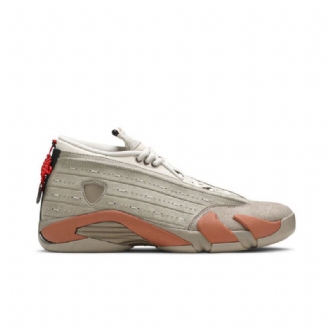 Air Jordan 14 Clot Retro Alacsony Szürke Rózsaszín Férfi Cipő