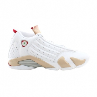 Air Jordan 14 Retro Fehér Bézs Női Cipő