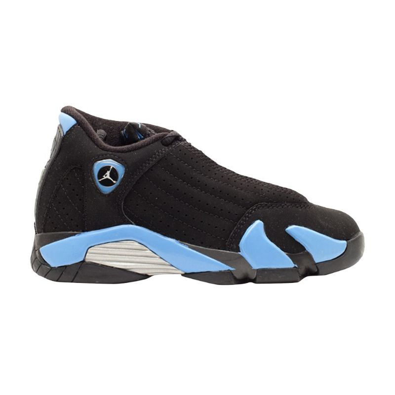 Air Jordan 14 Retro Fekete Kék Ezüst Női Cipő