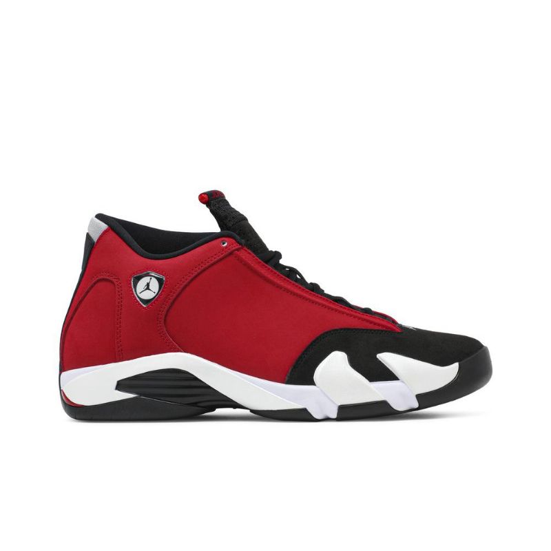 Air Jordan 14 Retro Fekete Piros Fehér Férfi Cipő