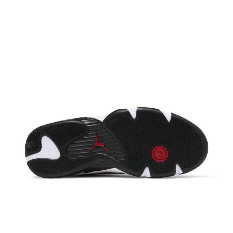 Air Jordan 14 Retro Fekete Piros Fehér Férfi Cipő