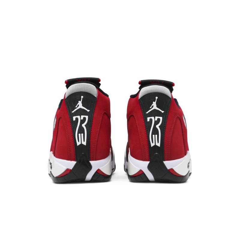 Air Jordan 14 Retro Fekete Piros Fehér Férfi Cipő