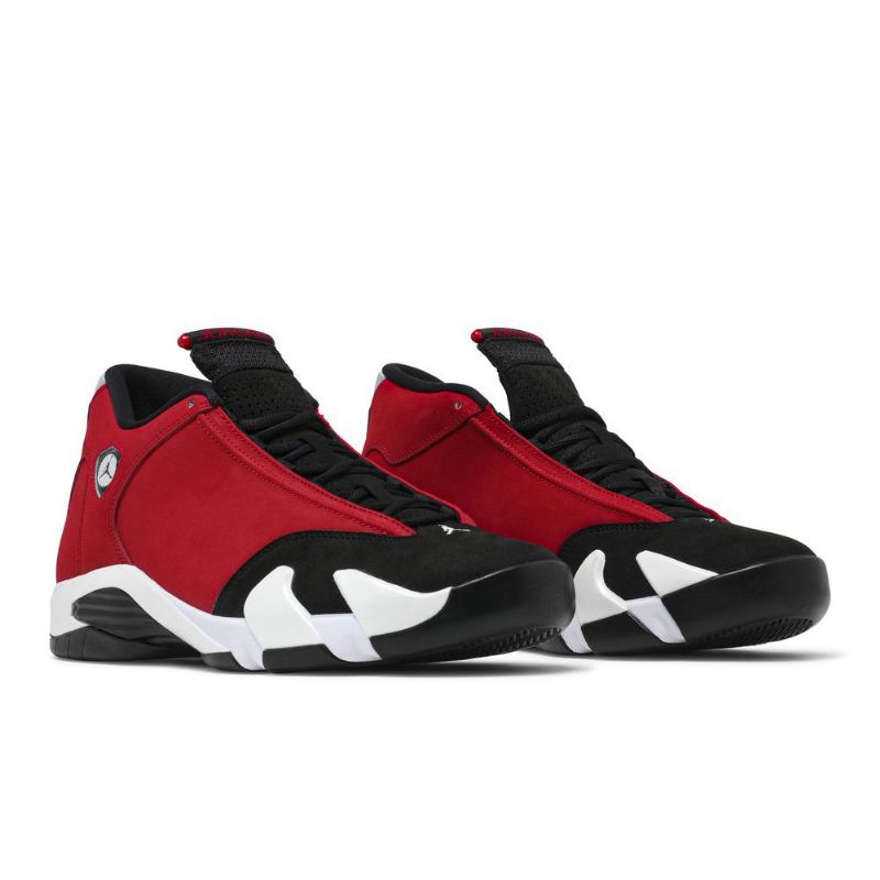 Air Jordan 14 Retro Fekete Piros Fehér Férfi Cipő