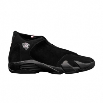 Air Jordan 14 Retro Fekete Rózsaszín Női Cipő