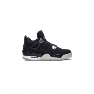 Air Jordan 4 Eminem Carhartt Fekete Ezüst Férfi Cipő