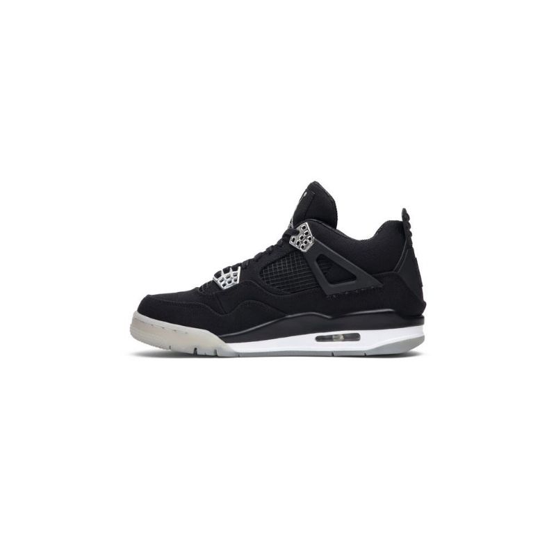 Air Jordan 4 Eminem Carhartt Fekete Ezüst Férfi Cipő