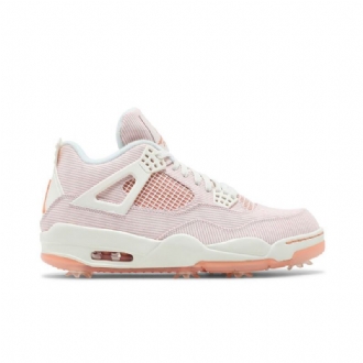 Air Jordan 4 Golf Nrg Fehér Rózsaszín Férfi Cipő