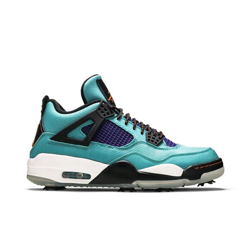 Air Jordan 4 Golf Nrg Fehér Türkizkék Fekete Férfi Cipő