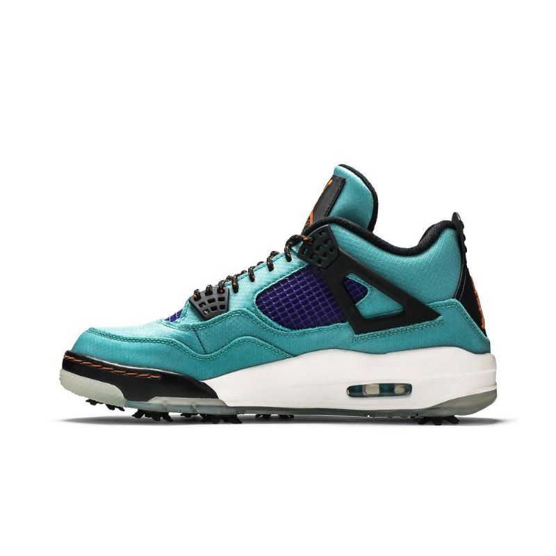 Air Jordan 4 Golf Nrg Fehér Türkizkék Fekete Férfi Cipő