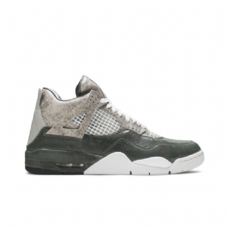 Air Jordan 4 Jack Daniel's The Shoe Surgeon Zöld Szürke Fehér Férfi Cipő