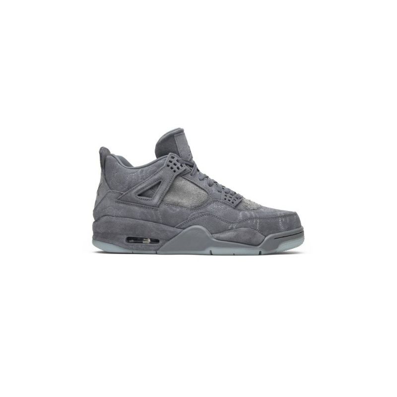 Air Jordan 4 Kaws Retro Szürke Fehér Férfi Cipő