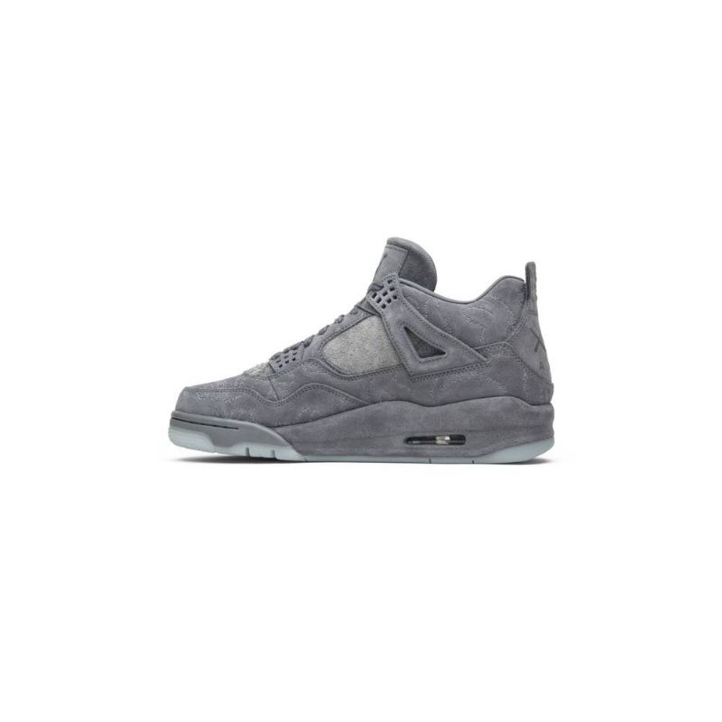 Air Jordan 4 Kaws Retro Szürke Fehér Férfi Cipő
