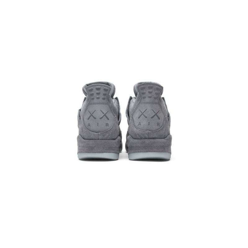 Air Jordan 4 Kaws Retro Szürke Fehér Férfi Cipő