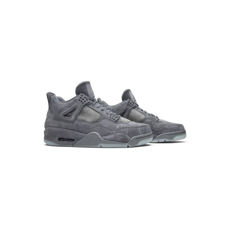 Air Jordan 4 Kaws Retro Szürke Fehér Férfi Cipő