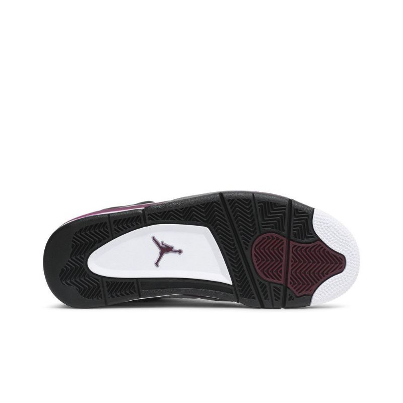 Air Jordan 4 Paris Saint-germain Retro Fehér Szürke Fekete Bordeaux Férfi Cipő