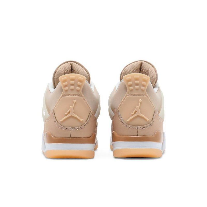 Air Jordan 4 Retro Barna Fehér Női Cipő