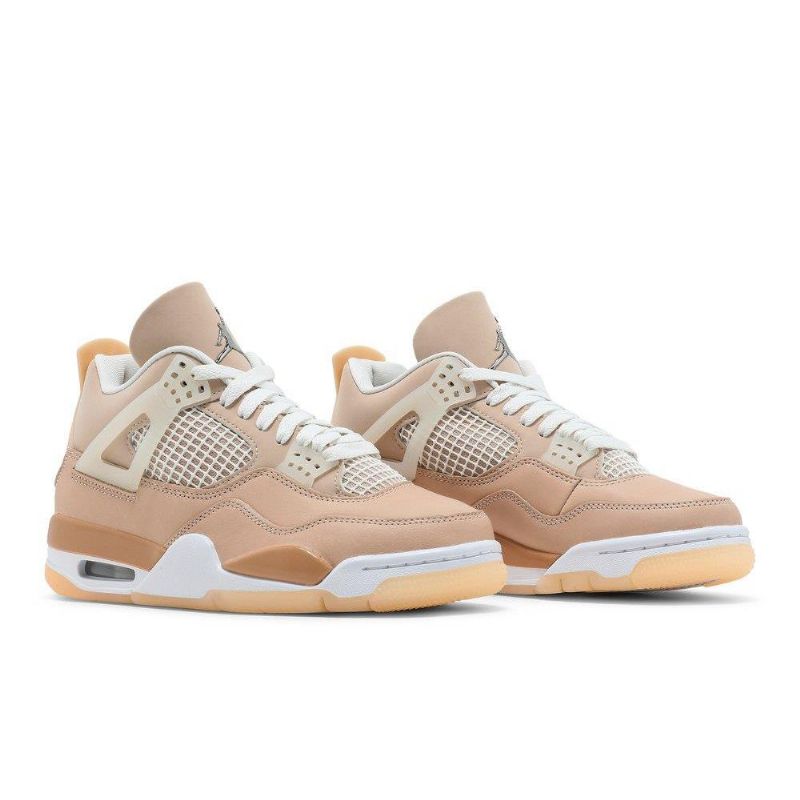 Air Jordan 4 Retro Barna Fehér Női Cipő