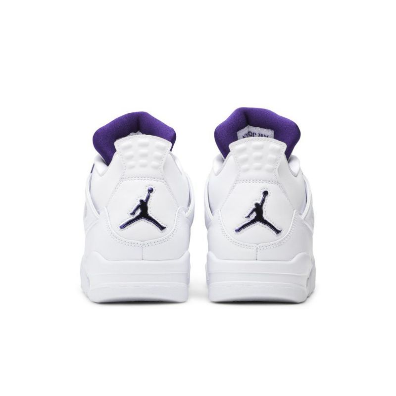 Air Jordan 4 Retro Fehér Lila Férfi Cipő