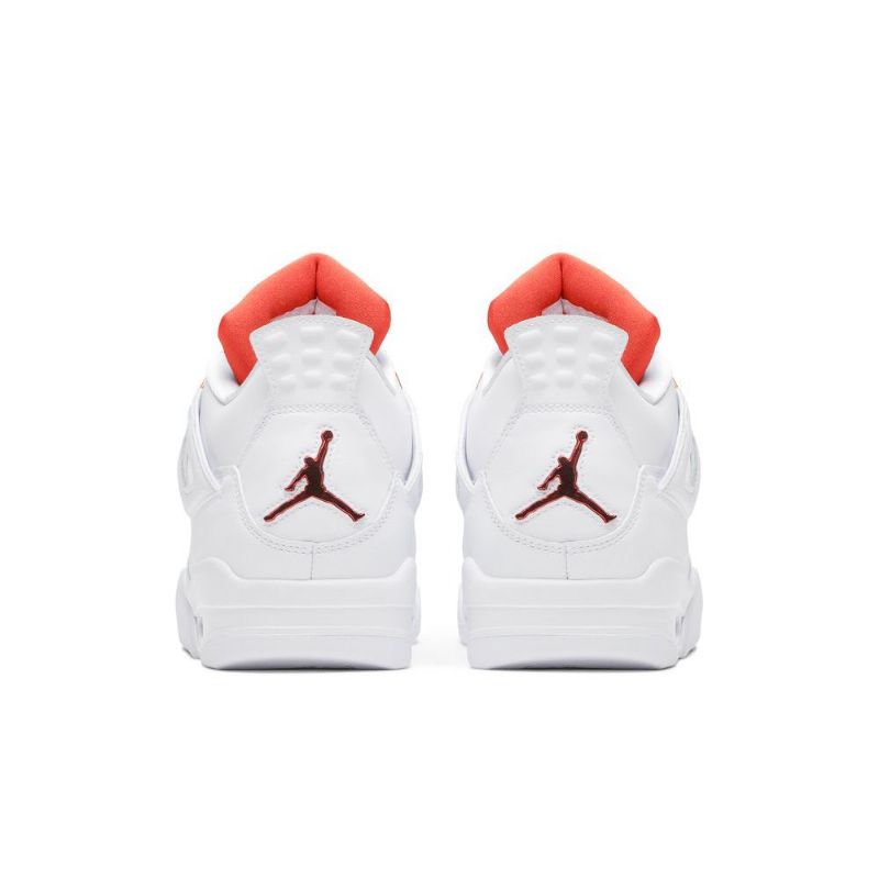 Air Jordan 4 Retro Fehér Narancssárga Férfi Cipő