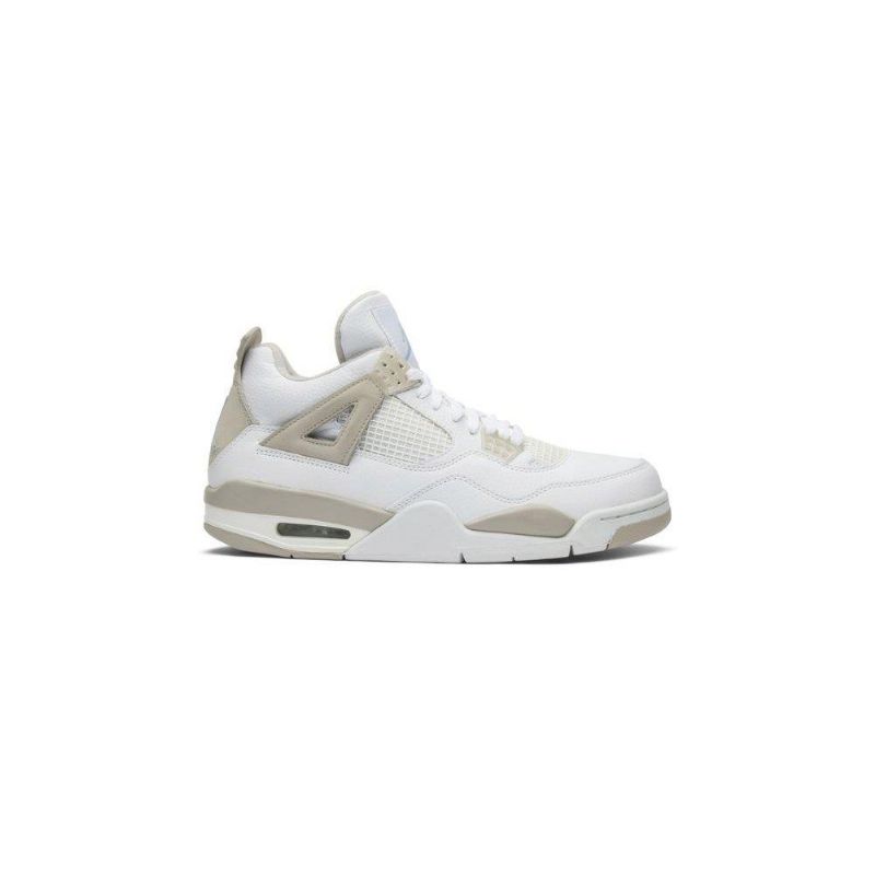 Air Jordan 4 Retro Fehér Szürke Női Cipő