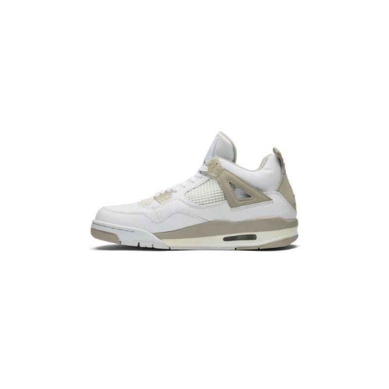 Air Jordan 4 Retro Fehér Szürke Női Cipő