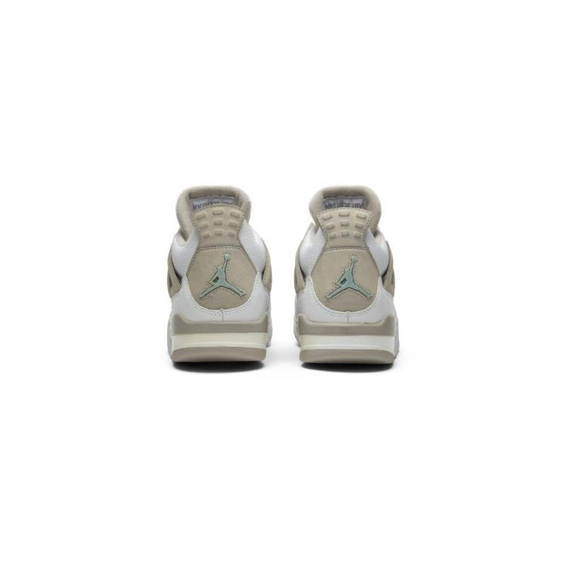 Air Jordan 4 Retro Fehér Szürke Női Cipő