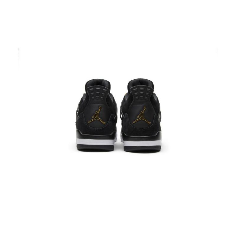 Air Jordan 4 Retro Fekete Arany Fehér Férfi Cipő