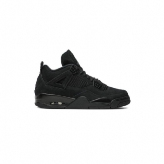 Air Jordan 4 Retro Fekete Szürke Férfi Cipő