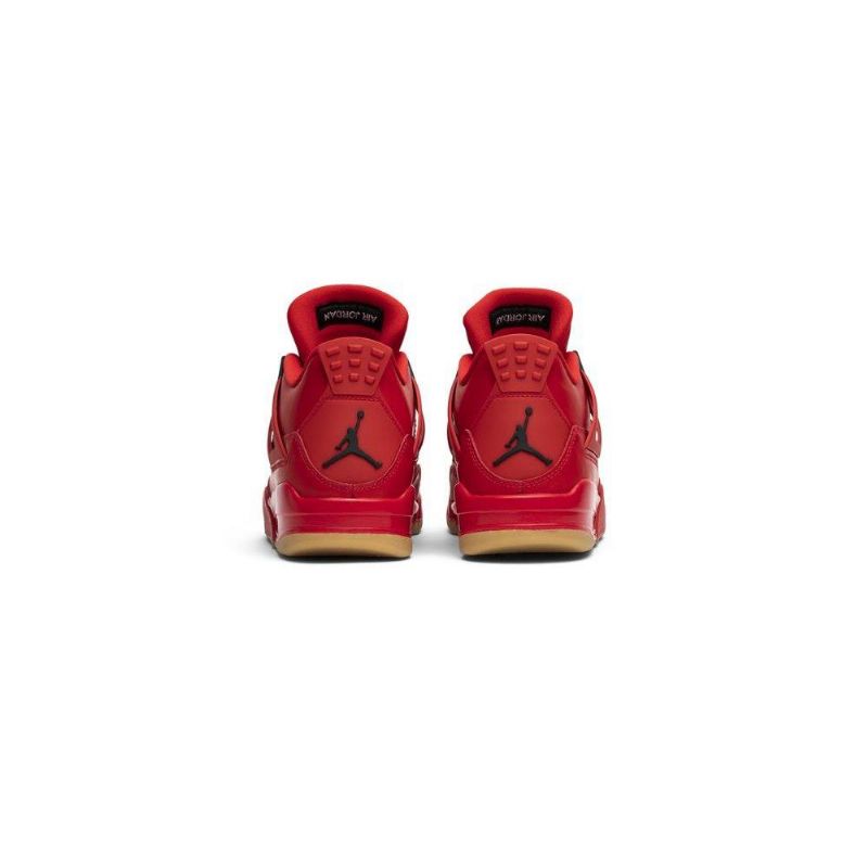 Air Jordan 4 Retro Nrg Piros Fekete Női Cipő