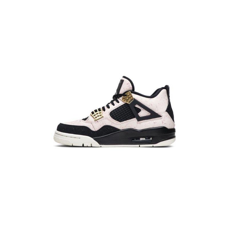 Air Jordan 4 Retro Rózsaszín Fekete Arany Női Cipő