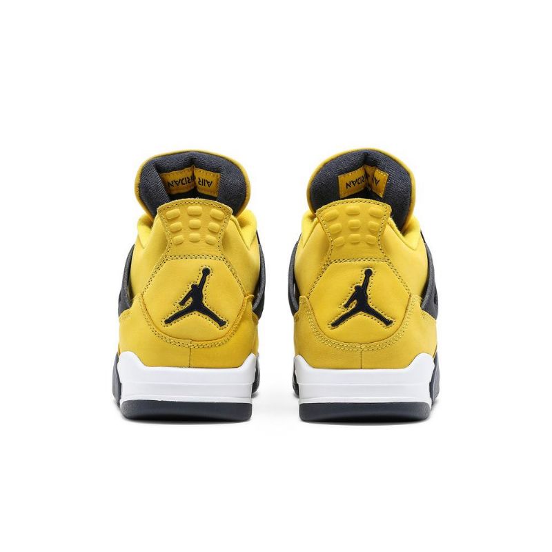 Air Jordan 4 Retro Sárga Sötétkék Férfi Cipő