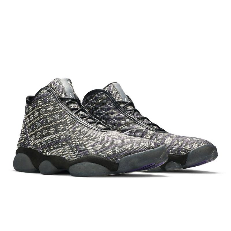 Air Jordan Horizon Premium Fekete Szürke Férfi Cipő