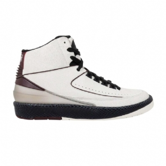 Air Jordan 2 A Ma Maniére Retro Sp Fehér Fekete Bordeaux Férfi Cipő