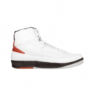 Air Jordan 2 És Fehér Fekete Piros Férfi Cipő