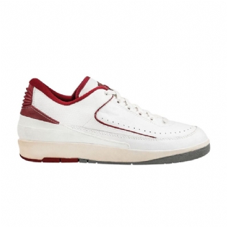 Air Jordan 2 Low Og Fehér Piros Férfi Cipő