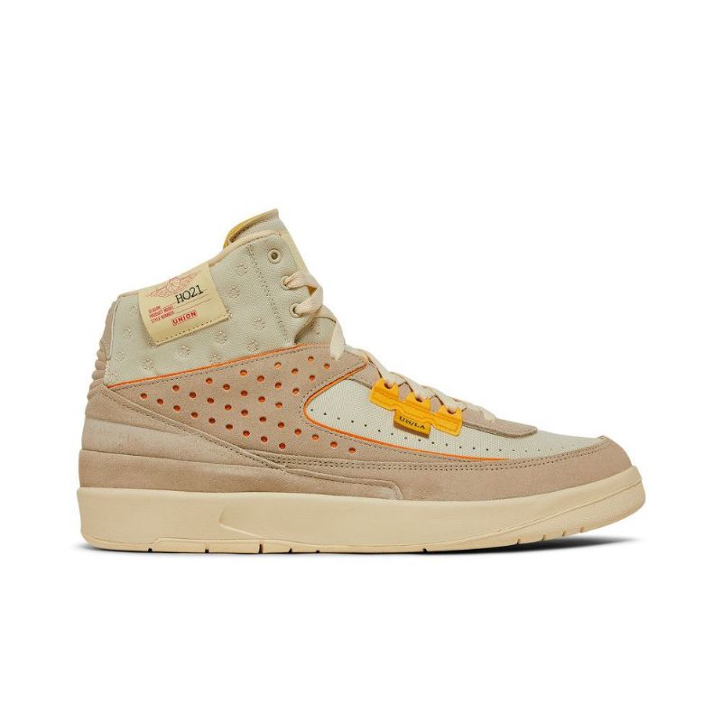 Air Jordan 2 Union La Retro Sp Khaki Narancssárga Férfi Cipő