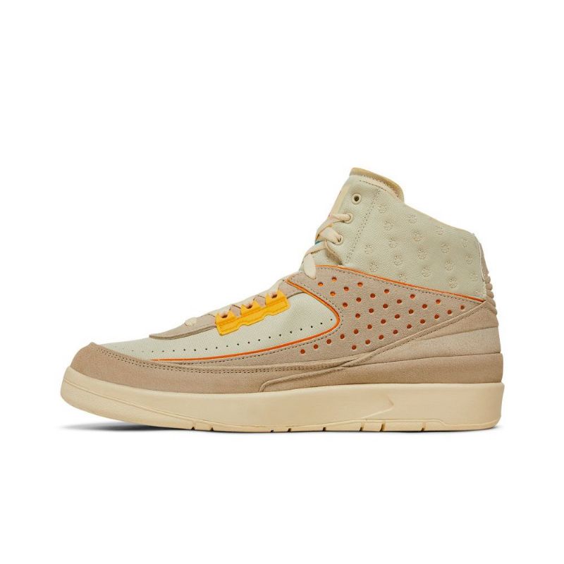 Air Jordan 2 Union La Retro Sp Khaki Narancssárga Férfi Cipő