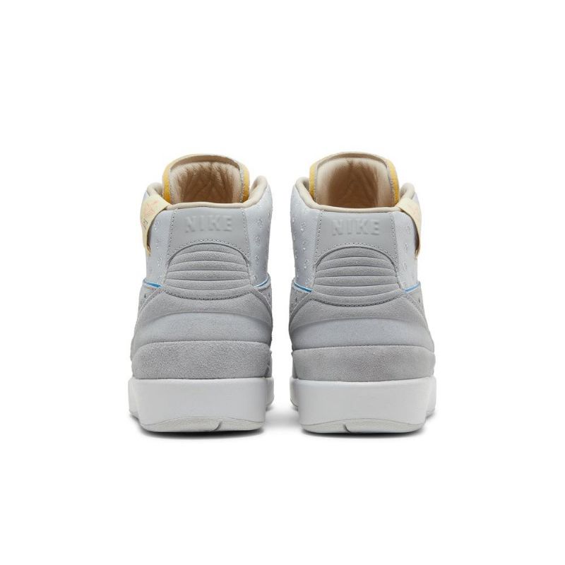 Air Jordan 2 Union La Retro Sp Szürke Kék Férfi Cipő