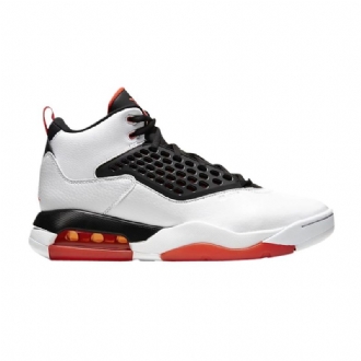 Air Jordan Maxin 200 Fehér Fekete Narancssárga Férfi Cipő