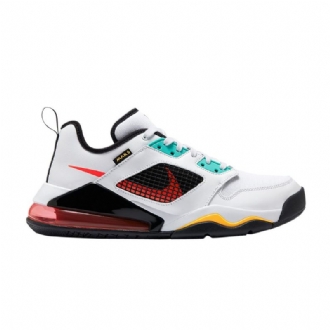 Air Jordan Mars 270 Alacsony Fehér Zöld Narancssárga Fekete Férfi Cipő