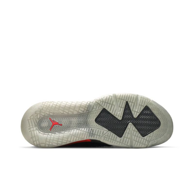 Air Jordan Mars 270 Alacsony Fekete Piros Ezüst Férfi Cipő