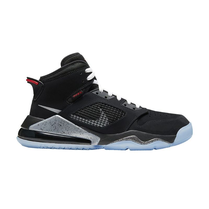 Air Jordan Mars 270 Fekete Ezüstpiros Férfi Cipő