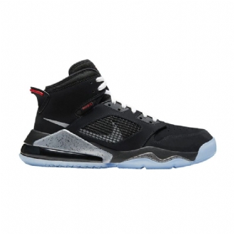 Air Jordan Mars 270 Fekete Ezüstpiros Férfi Cipő