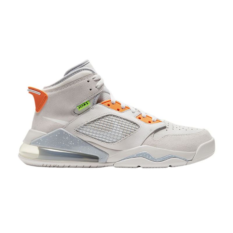 Air Jordan Mars 270 Szürke Narancssárga Kék Férfi Cipő
